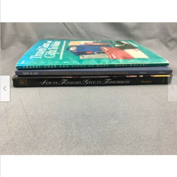 3 Quick Sewing Projects Pattern Books Travel Gear Gifts Mulari Hubble Rodale - Picture 12 of 12